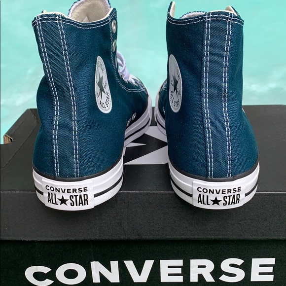 CONVERSE CTAS HI MIDNIGHT TURQUOISE MEN’S - Picture 10 of 16